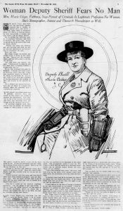 Omaha Daily News 1919 Marie Criger