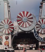 The Coney Island of Yesteryear - The Original Coney Island, Luna Park and Steeplechase Park In A Vintage Film Coney Island Luna Park entrance 1942
