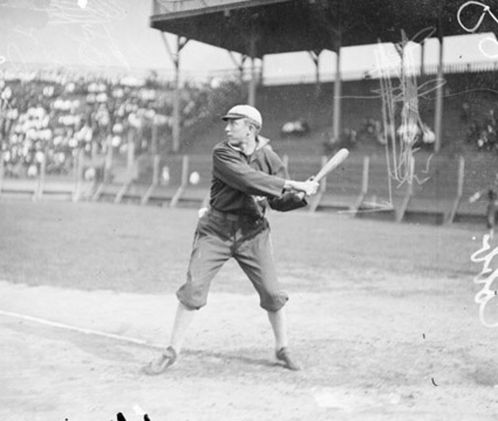 Ty Cobb 1907 Southside Park Chicago Daily News