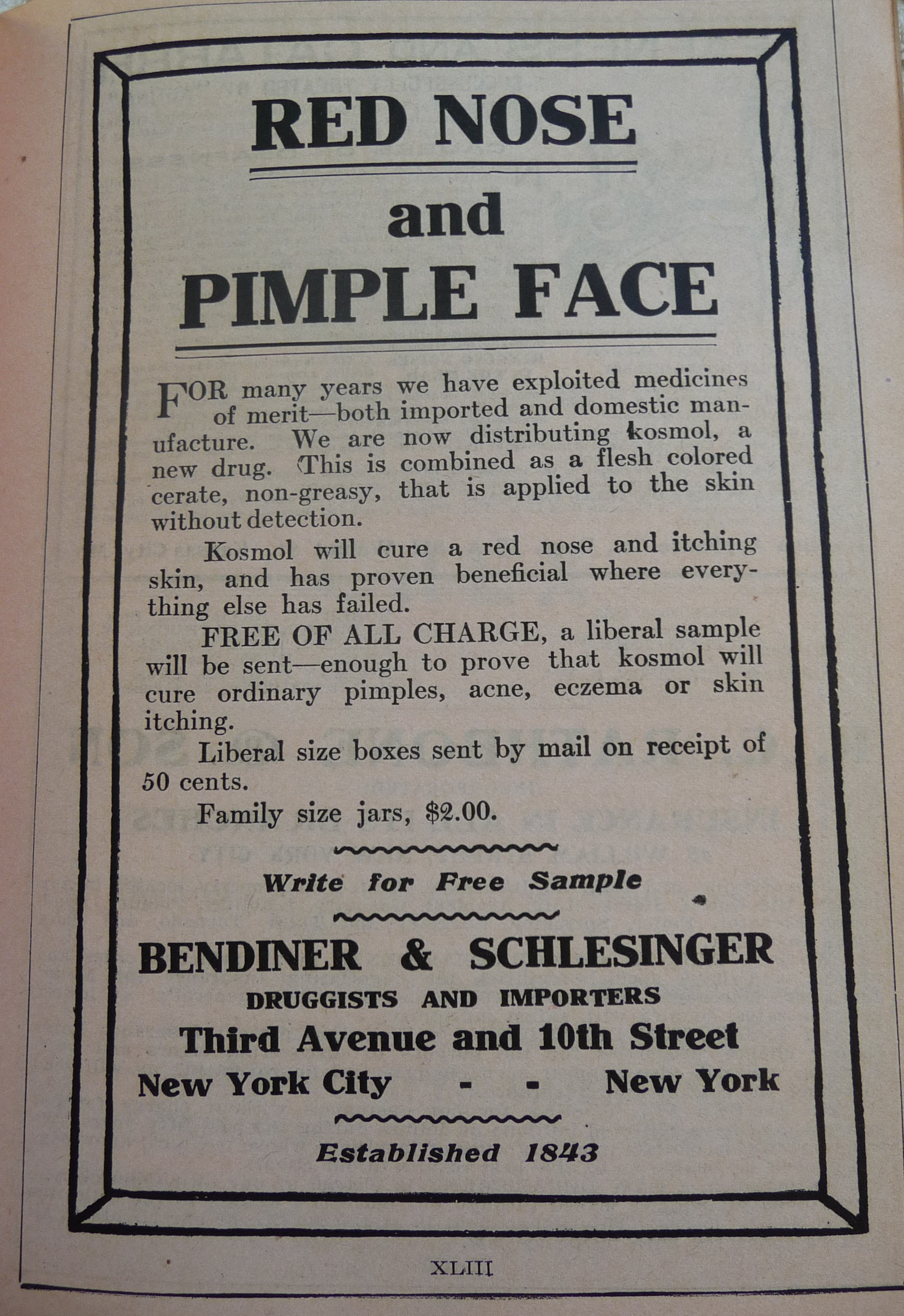 Old Time Ads From The 1910 World Almanac - Part 1