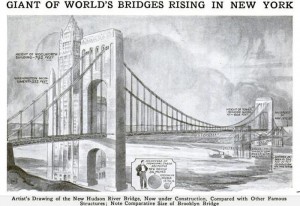 George Washington Bridge Original Design
