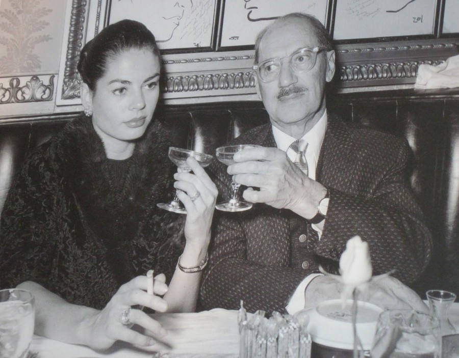 Groucho and Eden at Brown Derby