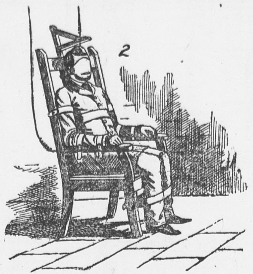 The First Execution By Electric Chair William Kemmler August 6, 1890