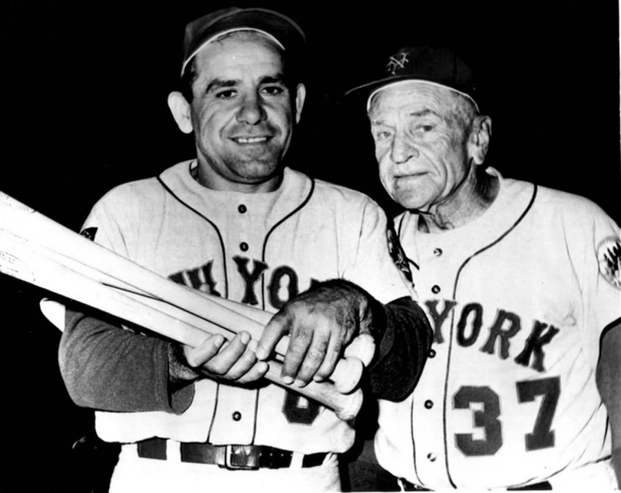 Berra and Stengel Mets 1965