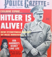 National Police Gazette cover May 1964, One of many times Hitler was featured on the Gazette cover