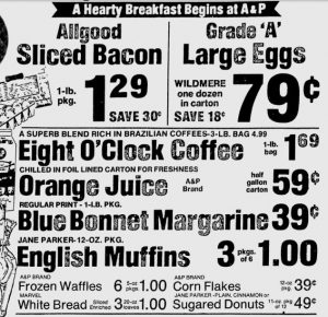A P Ad Bacon Sept 1 1976