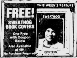 A P Ad Sweathog book cover Sept 1 1976