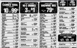 Shop Rite Ad Food Evening News Sept 1 1976