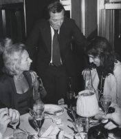 Alice Cooper Ethel Kennedy Andy Williams Rainbow Room Oct 16 1974 photo Tim Boxer