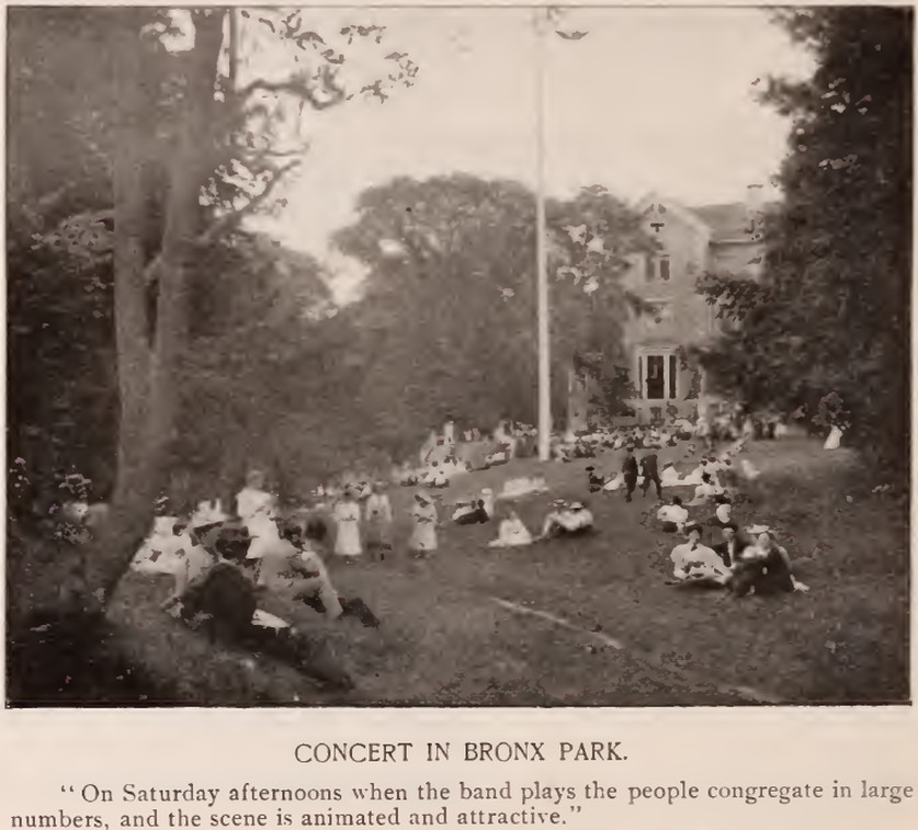 Concert in a Bronx Park 1897