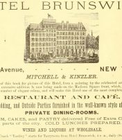 Hotel Brunswick ad