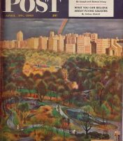 New York In The Late 1940s As Seen By The Saturday Evening Post's Cover Artists Saturday Evening Post April 30 1949 cover