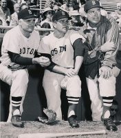 Johnny Pesky Bobby Doerr Ted Williams 1963