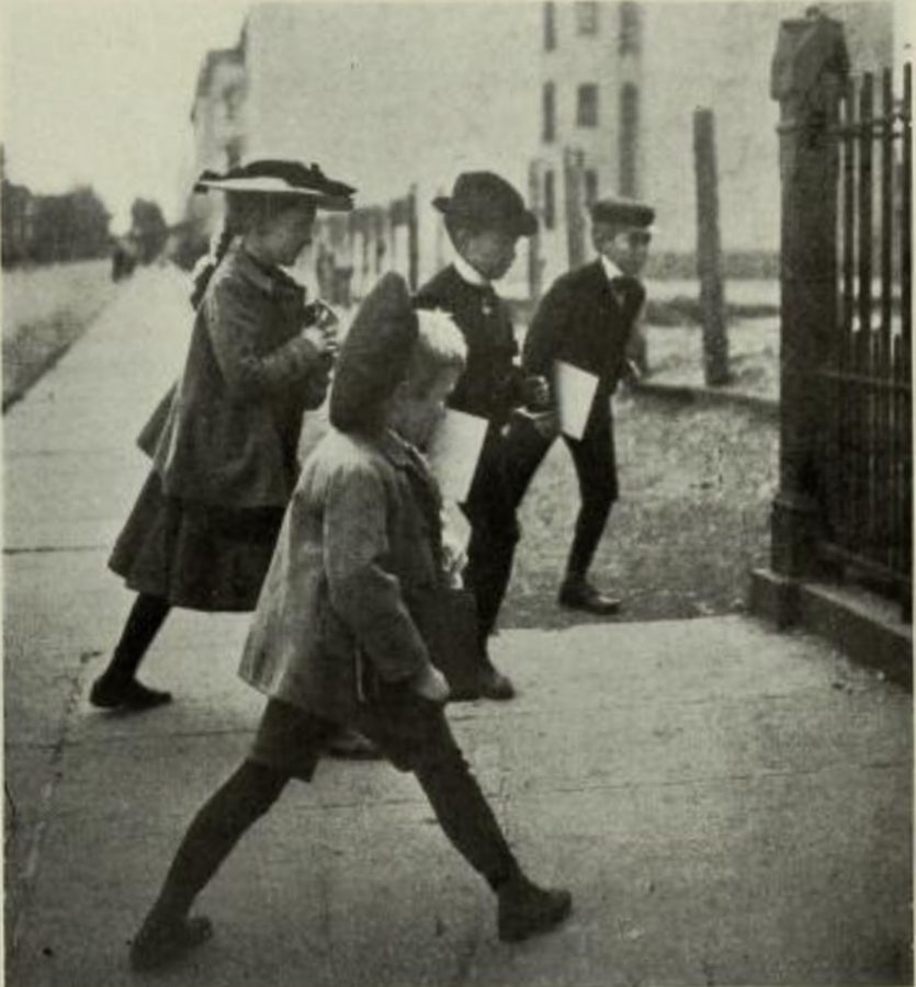 NYC Schoolchildren 7 A Minute after nine Oct 1902