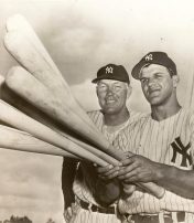 Bill Dickey and rookie Bill Moose Skowron 1953 spring training