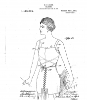 Early 20th Century Brassieres From The U.S. Patent Office