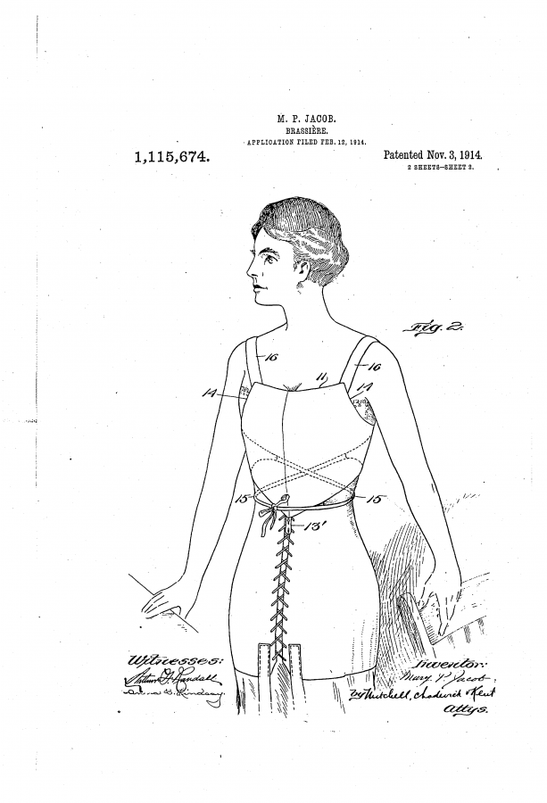 bra design 1914