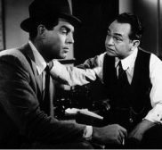 Cut Scene From A Classic Movie - Double Indemnity 1944 MacMurray and Robinson Double Indemnity