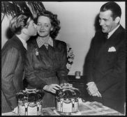 Mickey Rooney Bette Davis Ed Sullivan 1940