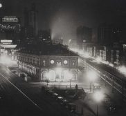 Herald Square at night 1910