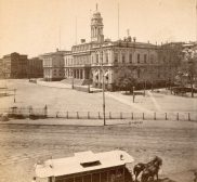 The NEw York City Hall photograph by E &HT Anthony stereoview #5999 1870