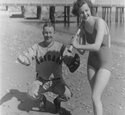 Ann Sheridan 1930s Catalina Island with Gabby Hartnett