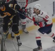 Tom Wilson Slams Bruins' Brandon Carlo With Dangerous Hit Against The Glass