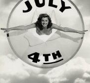 Classic Hollywood #114 – Esther Williams -1944 Esther Williams Fourth of July 4 photo 1944 photo Clarence Sinclair Bull