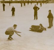 Ice Skating On Conservatory Lake Central Park 1940 Central Park Conservatory Lake ice skating Jan 20 1940 photo Wallace