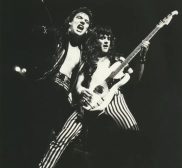 Iron Maiden Paul Di'Anno Steve Harris Publicity Photo cropped