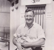 1928 World Series 1st fan waiting in line tickets Yankee Stadium October 3 International News photo